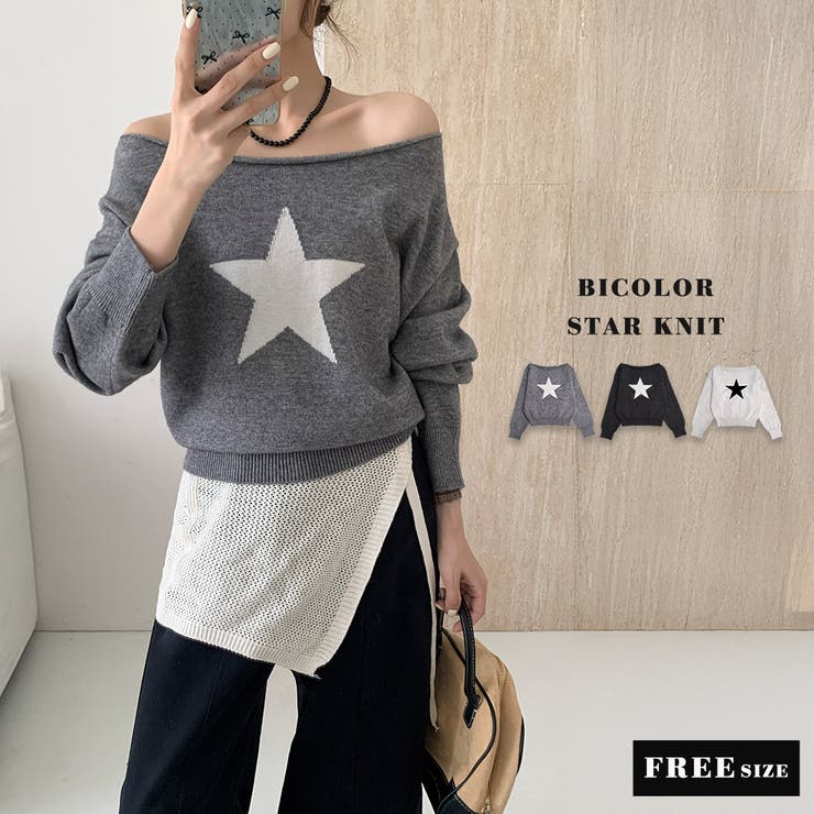 ニット トップス 全3色 | teddyshop | 詳細画像2 