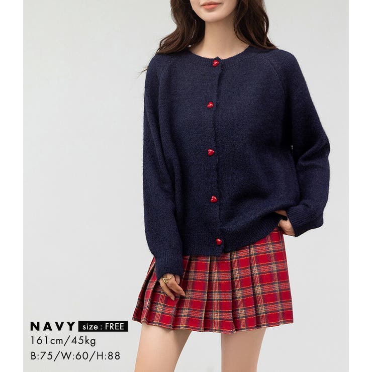 カーディガン ニット 全4色 | teddyshop | 詳細画像28 