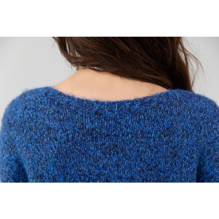 「ヘリンボーン編みが違う表情を」ニット セーター レディース | teddyshop | 詳細画像23 