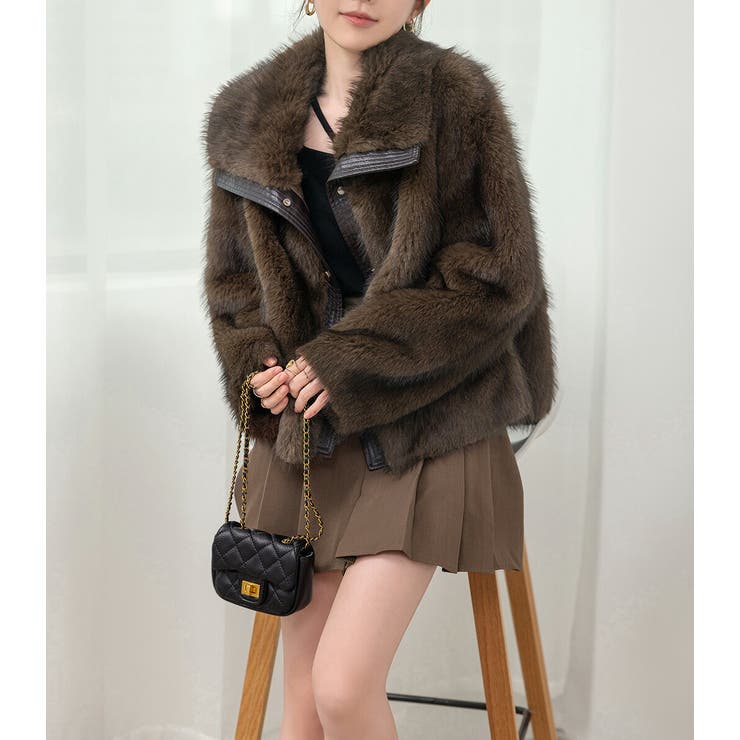 ジャケット フェイクファー 全2色 | teddyshop | 詳細画像10 