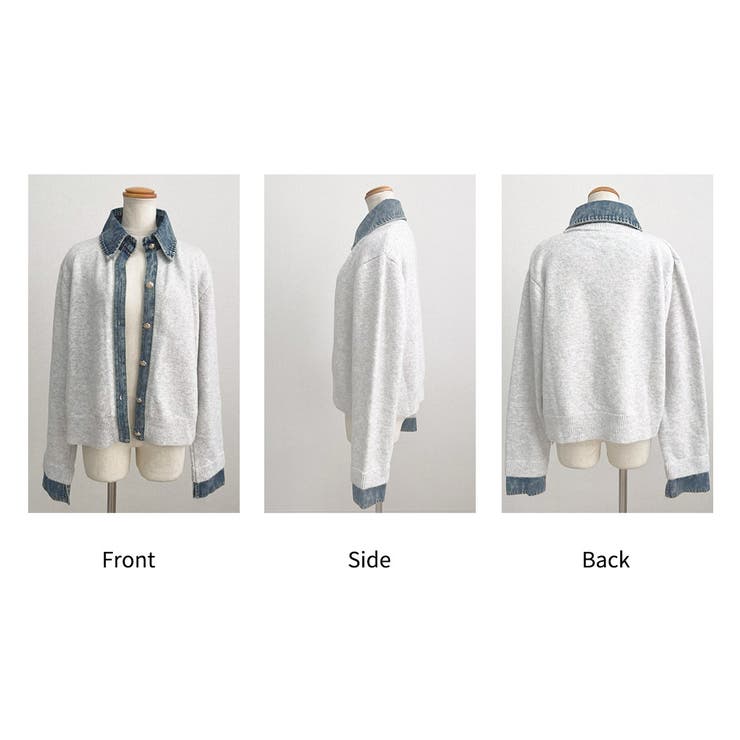 カーディガン ニット 全4色 | teddyshop | 詳細画像24 