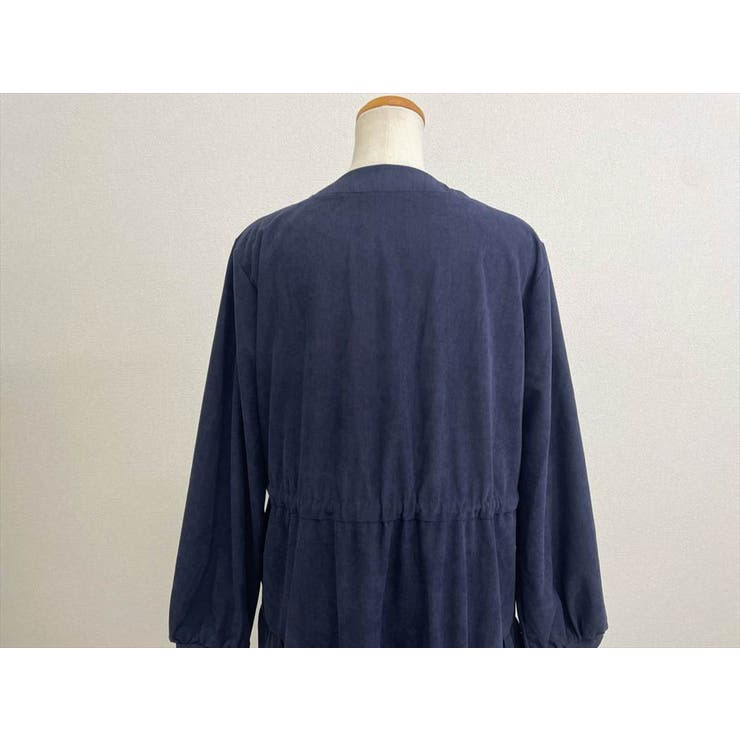 「ウエストマークで見え方変化」ワンピース ミモレ丈 コーデュロイ | teddyshop | 詳細画像19 