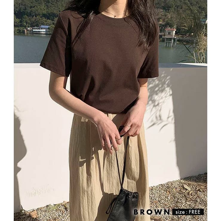 「ちょうど良いサイズ感◎」Tシャツ レディース 全4色 | teddyshop | 詳細画像15 