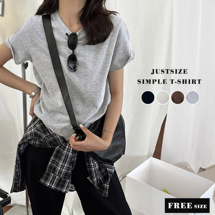 「ちょうど良いサイズ感◎」Tシャツ レディース 全4色 | teddyshop | 詳細画像2 