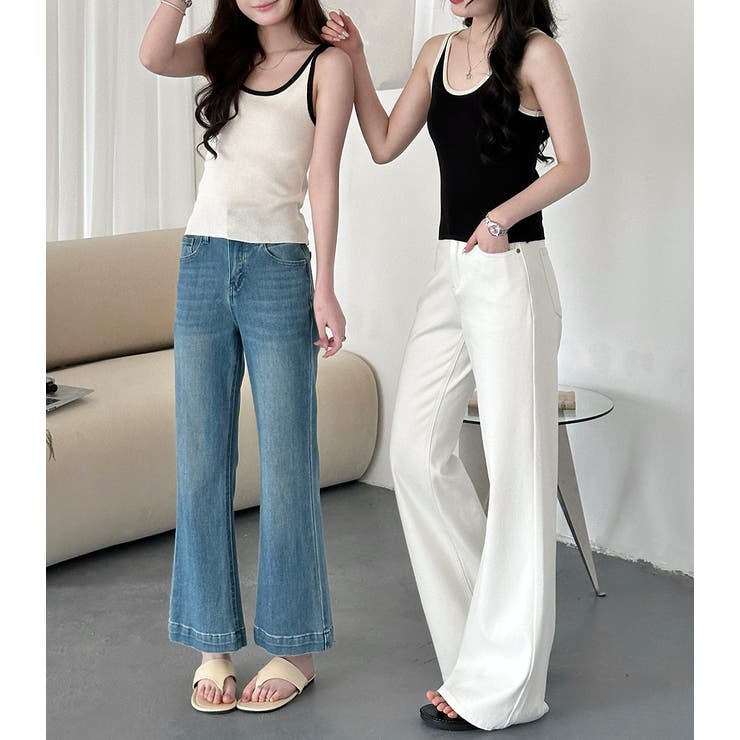 「1枚で差がつく大人の配色」タンクトップ レディース 全4色 | teddyshop | 詳細画像12 