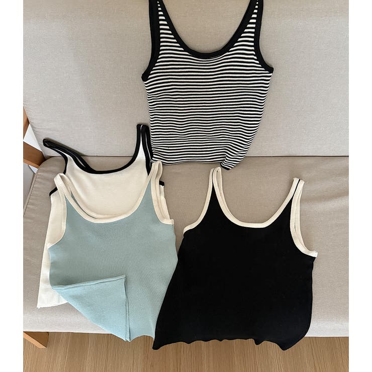 「1枚で差がつく大人の配色」タンクトップ レディース 全4色 | teddyshop | 詳細画像18 