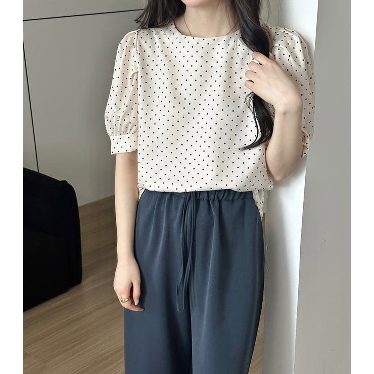 「華奢見せ叶うバルーン袖」ブラウス レディース トップス | teddyshop | 詳細画像12 