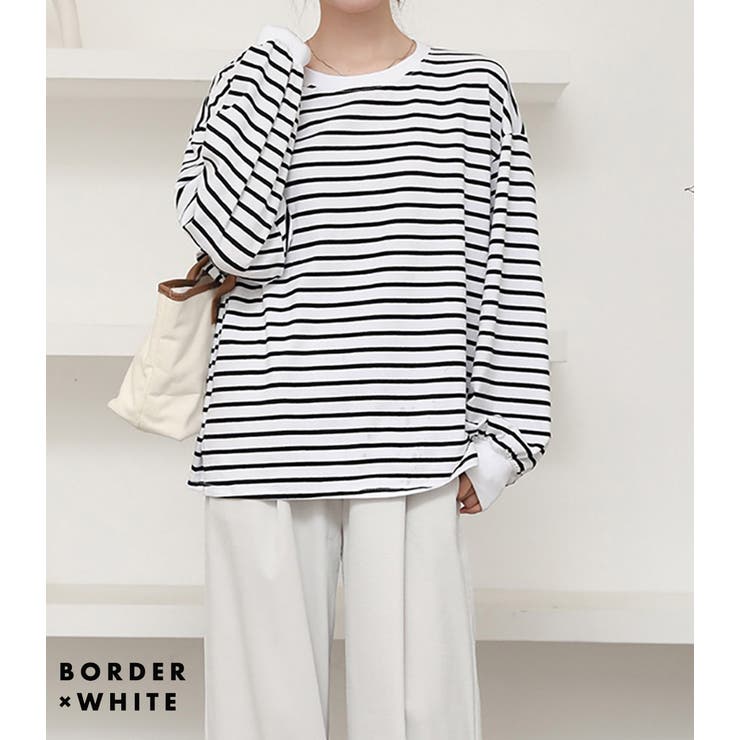 「全体的に柔らかな印象」カットソー 長袖 レディース | teddyshop | 詳細画像7 