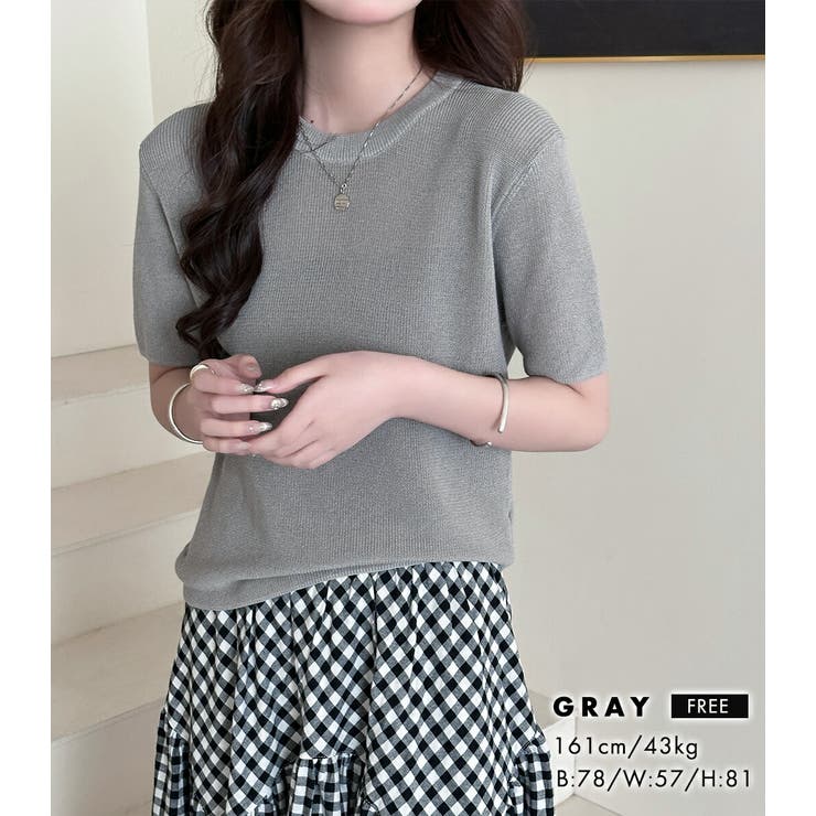 シアー サマーニット 全5色 | teddyshop | 詳細画像19 