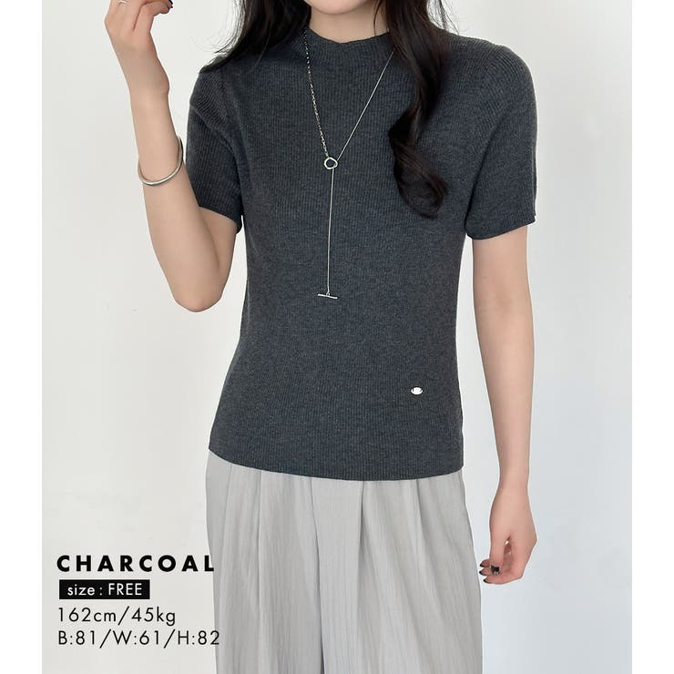 リブニット トップス 全4色 | teddyshop | 詳細画像13 