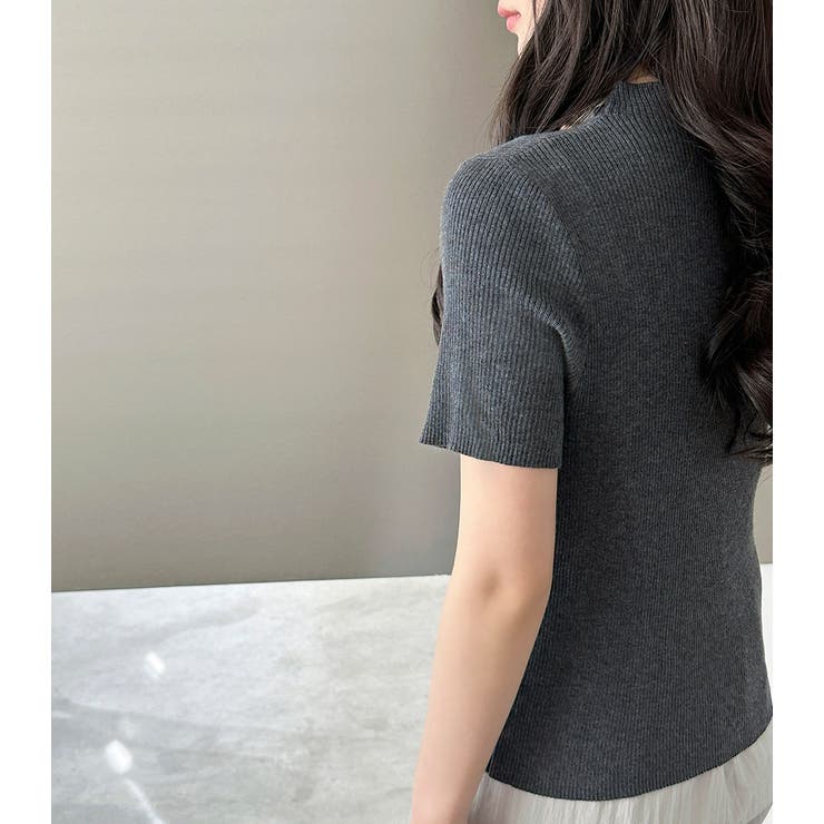 リブニット トップス 全4色 | teddyshop | 詳細画像19 