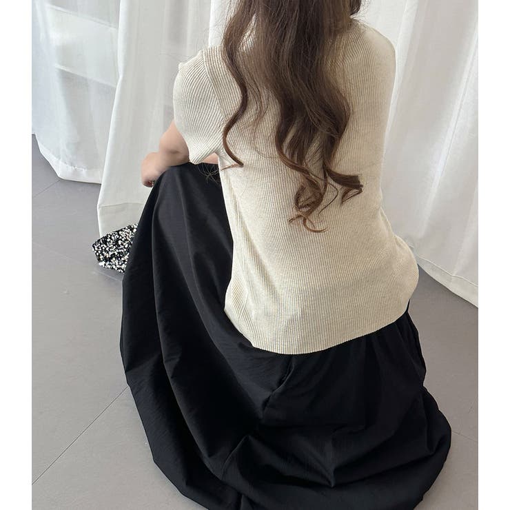 リブニット トップス 全4色 | teddyshop | 詳細画像24 