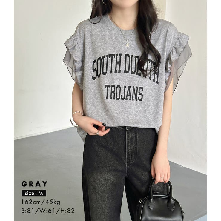 フリル Tシャツ 全4色 | teddyshop | 詳細画像15 
