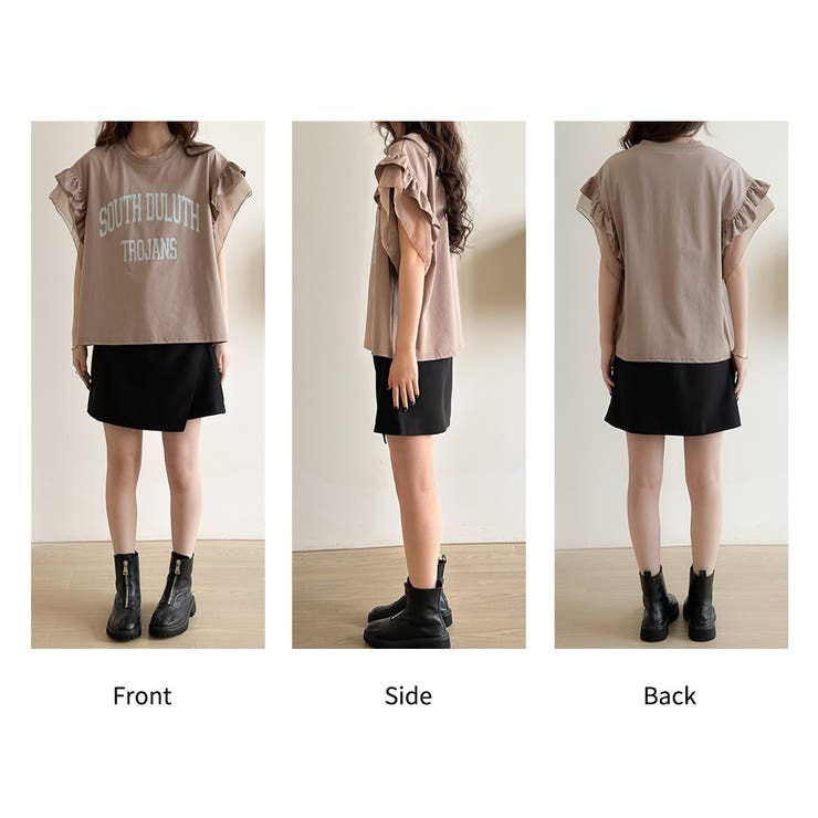 フリル Tシャツ 全4色 | teddyshop | 詳細画像30 