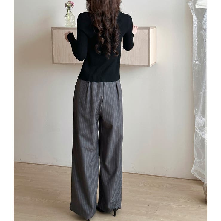 ポロニット リブ 全4色 | teddyshop | 詳細画像11 