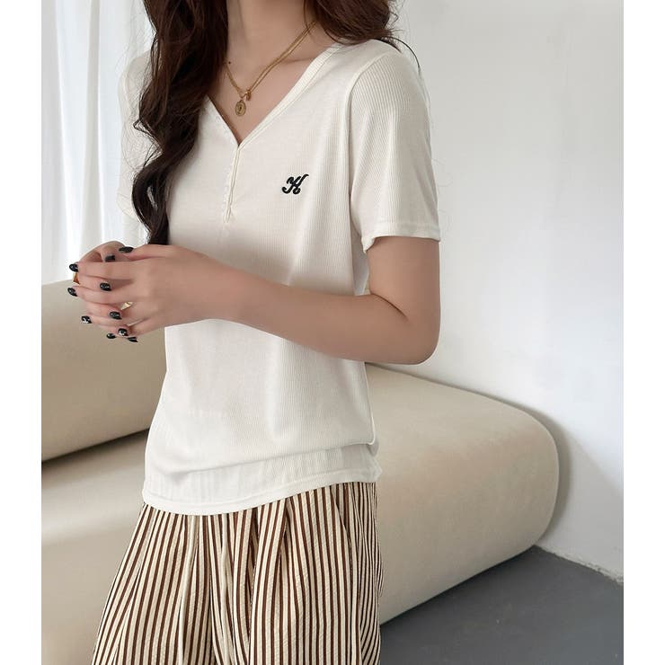 「１枚でパッとこなれる◎」Tシャツ レディース 全3色 | teddyshop | 詳細画像14 
