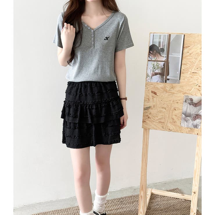 「１枚でパッとこなれる◎」Tシャツ レディース 全3色 | teddyshop | 詳細画像20 