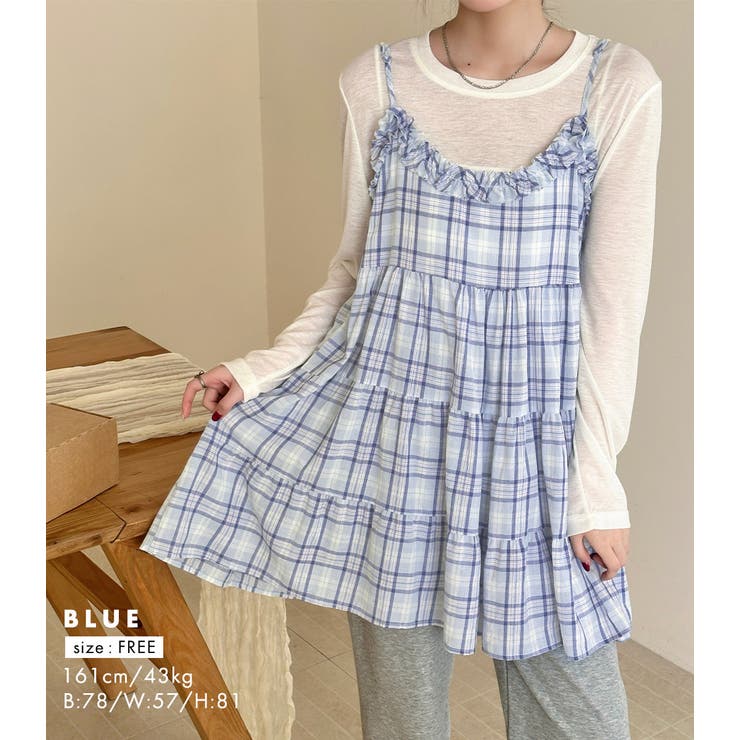 「ちょっぴり乙女要素を足して」キャミソール ミニ丈 ワンピース | teddyshop | 詳細画像13 