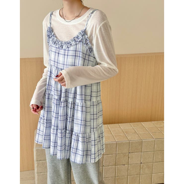 「ちょっぴり乙女要素を足して」キャミソール ミニ丈 ワンピース | teddyshop | 詳細画像14 