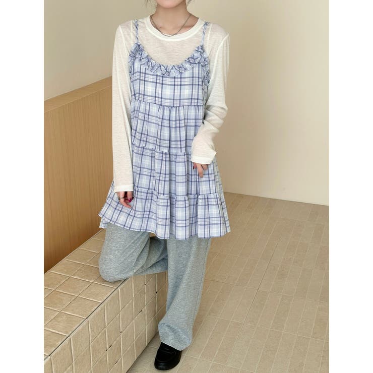 「ちょっぴり乙女要素を足して」キャミソール ミニ丈 ワンピース | teddyshop | 詳細画像18 