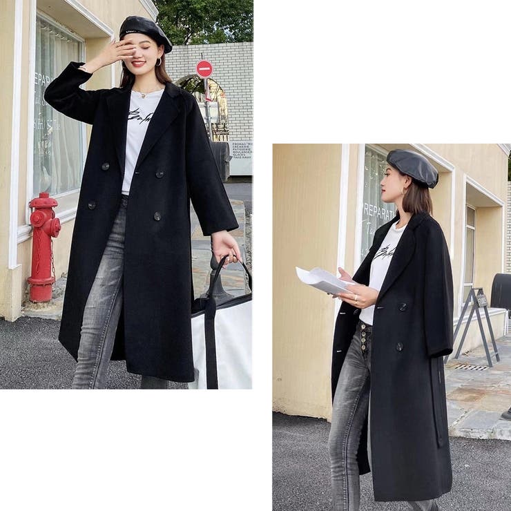 チェスターコート レディース 韓国ファッション[品番：TY000005876]｜teddyshop（テディーショップ）のレディース ファッション通販｜SHOPLIST（ショップリスト）