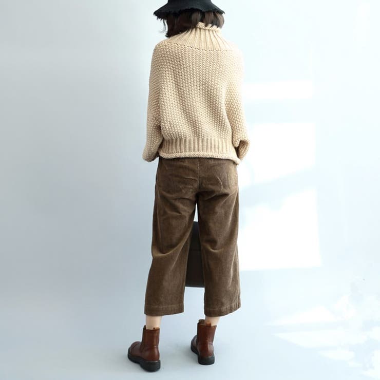 チャンキーニット セーター ショート丈[品番:TY000006071 チャンキーニット セーター ショート丈[品番:TY000006071
