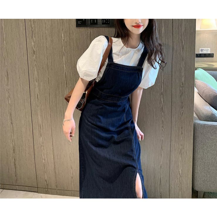 ジャンパースカート 春 サロペットスカート | teddyshop | 詳細画像4 