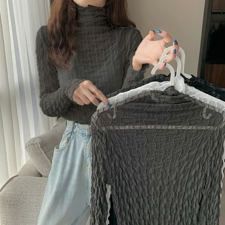 カットソー シースルー シアー | teddyshop | 詳細画像15 