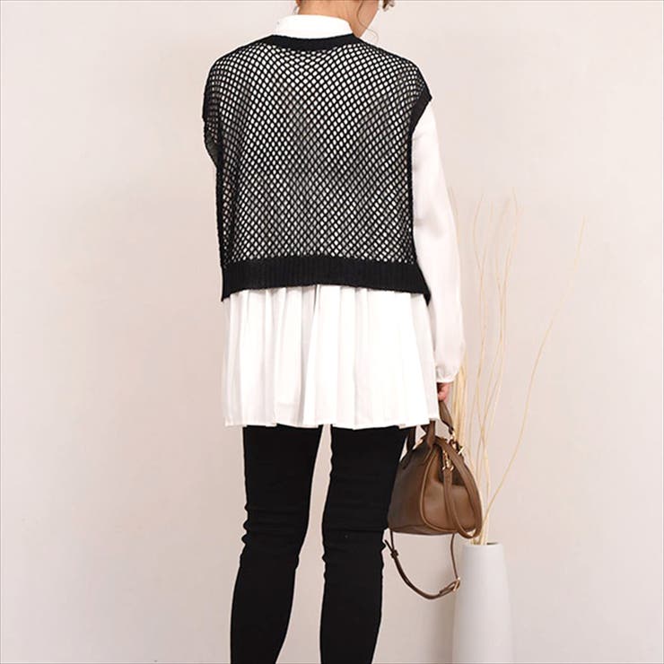 ベスト メッシュニット サマーニット | teddyshop | 詳細画像10 