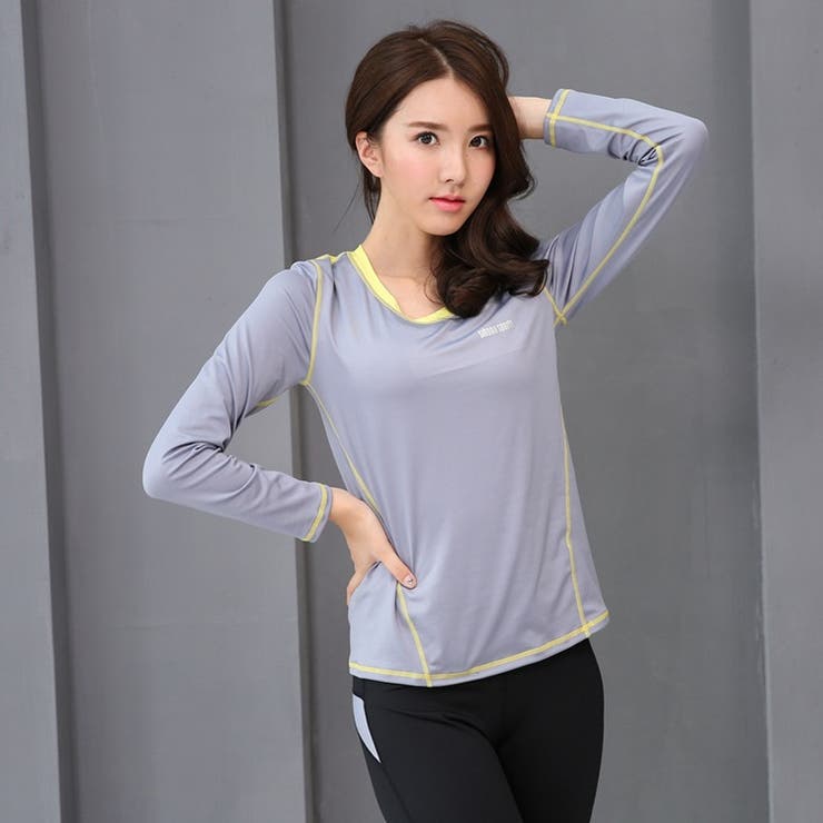 ヨガウェア 上下セット フィットネスウェア | teddyshop | 詳細画像21 