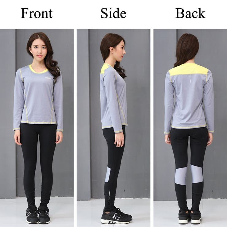 ヨガウェア 上下セット フィットネスウェア | teddyshop | 詳細画像26 