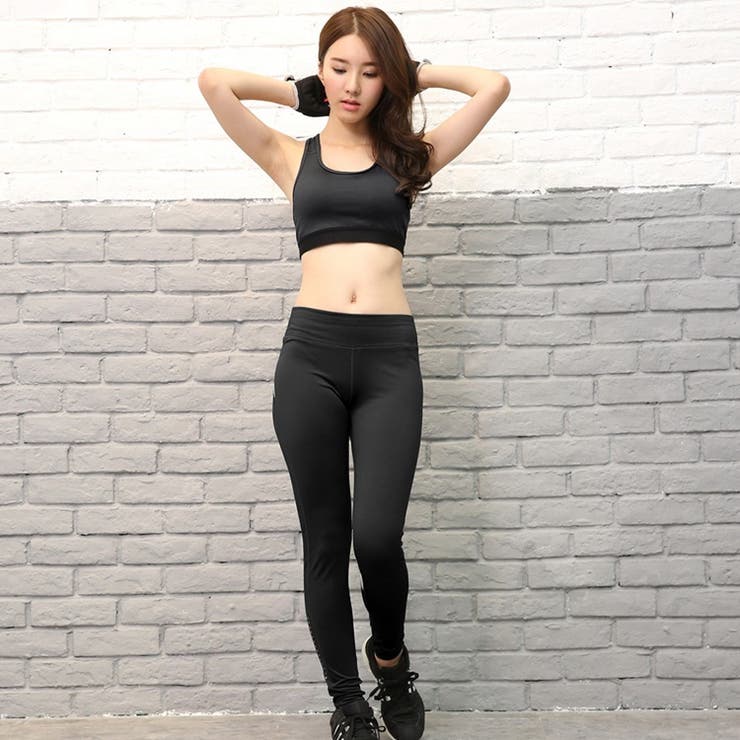 ヨガウェア 上下セット フィットネスウェア | teddyshop | 詳細画像16 