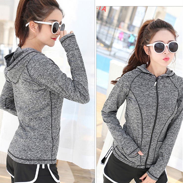 ヨガウェア レディース パーカー | teddyshop | 詳細画像11 