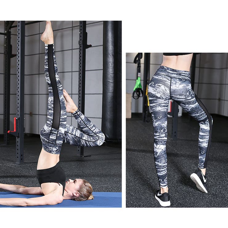 レギンス フィットネスウェア ヨガウェア | teddyshop | 詳細画像13 