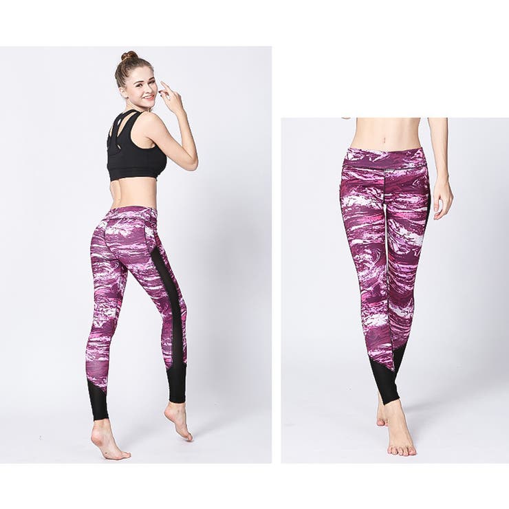 レギンス フィットネスウェア ヨガウェア | teddyshop | 詳細画像16 