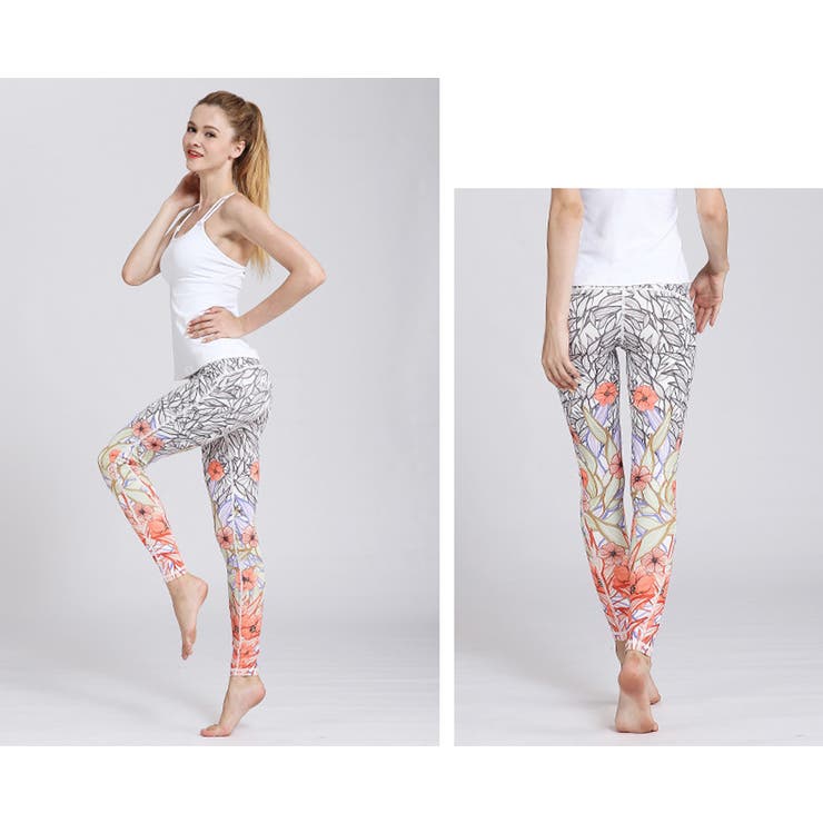 レギンス フィットネスウェア ヨガウェア | teddyshop | 詳細画像21 