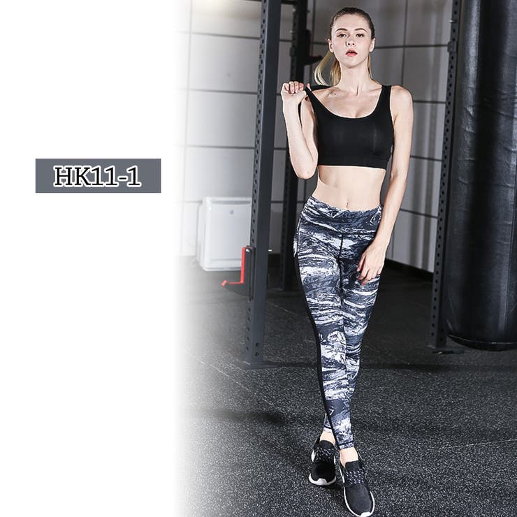 レギンス フィットネスウェア ヨガウェア | teddyshop | 詳細画像3 