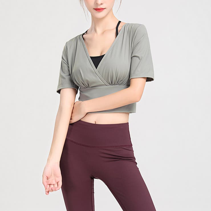 ヨガウェア レディース 半袖 | teddyshop | 詳細画像11 