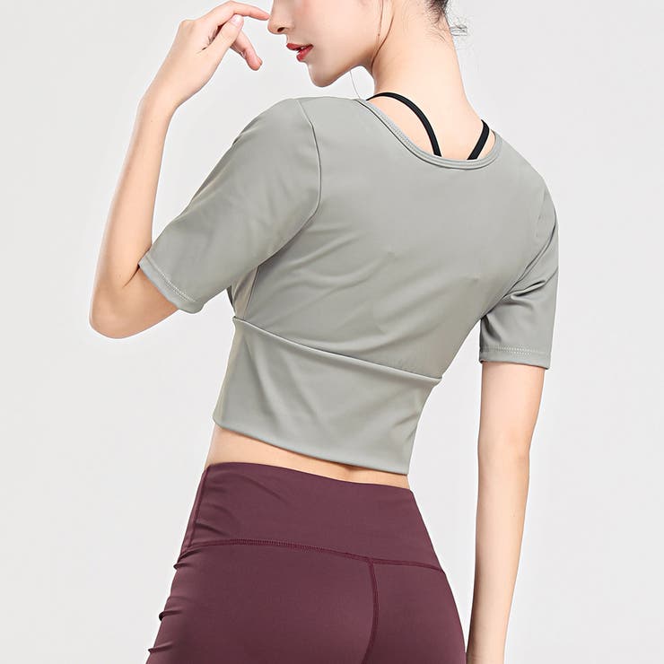 ヨガウェア レディース 半袖 | teddyshop | 詳細画像12 