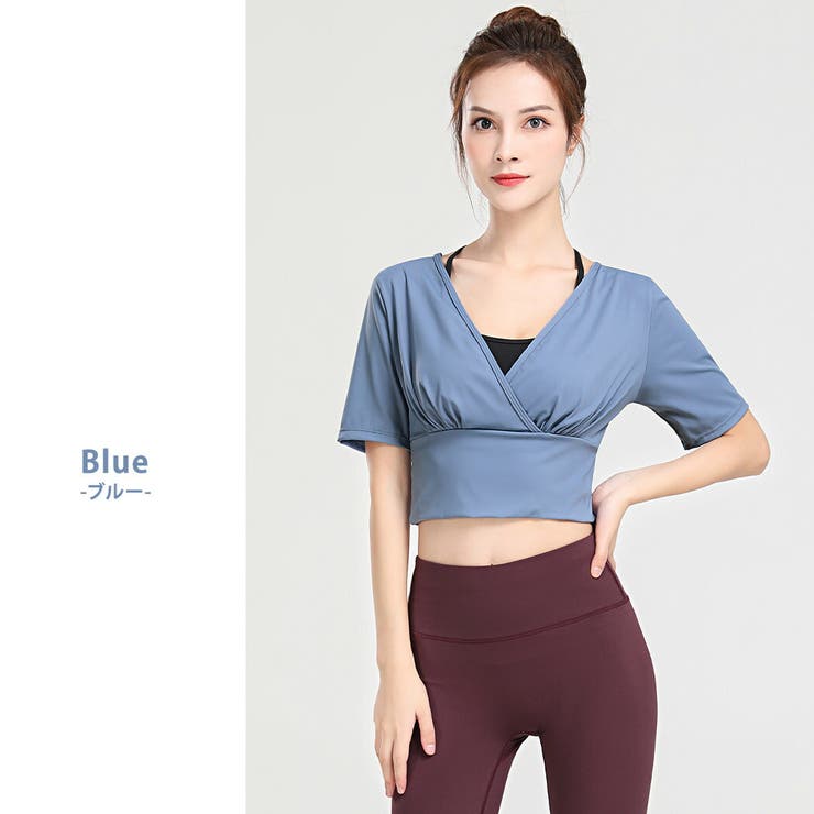 ヨガウェア レディース 半袖 | teddyshop | 詳細画像5 