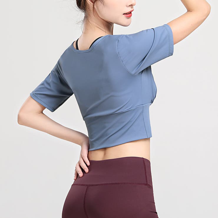 ヨガウェア レディース 半袖 | teddyshop | 詳細画像15 