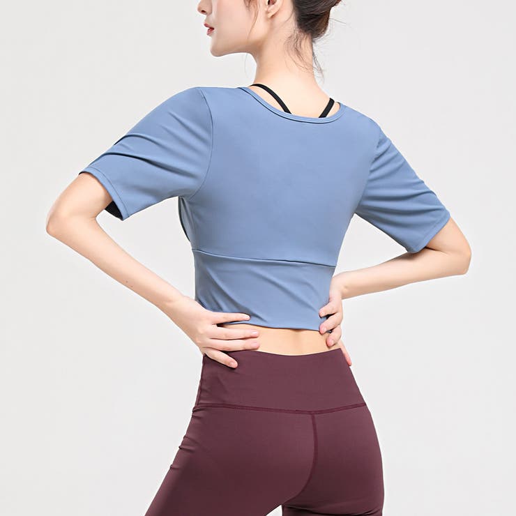 ヨガウェア レディース 半袖 | teddyshop | 詳細画像16 