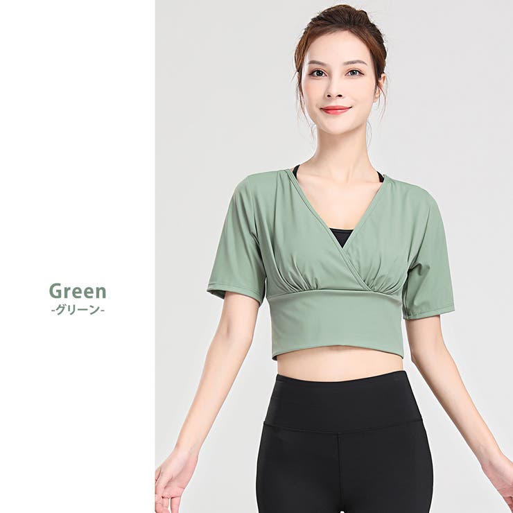 ヨガウェア レディース 半袖 | teddyshop | 詳細画像6 