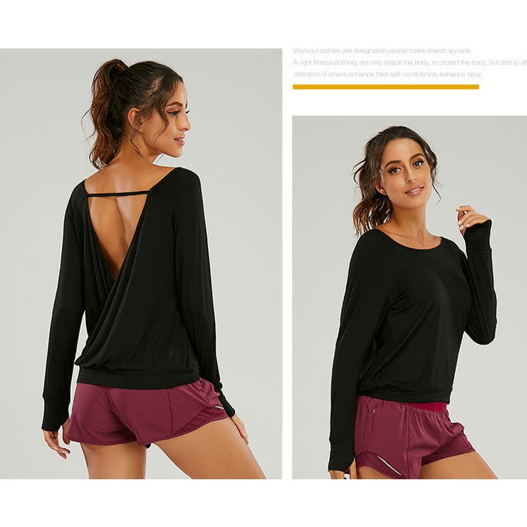 ヨガウェア トップス レディース | teddyshop | 詳細画像8 