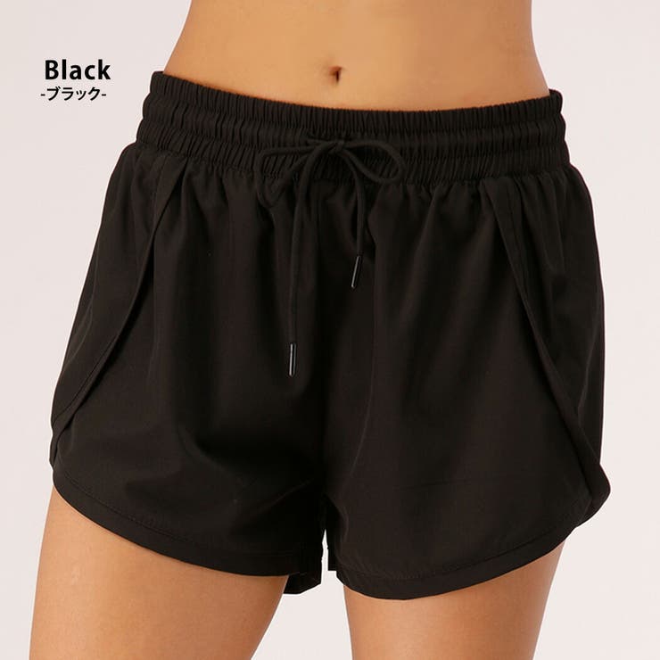 ヨガパンツ レディース インナー付きショートパンツ | teddyshop | 詳細画像3 