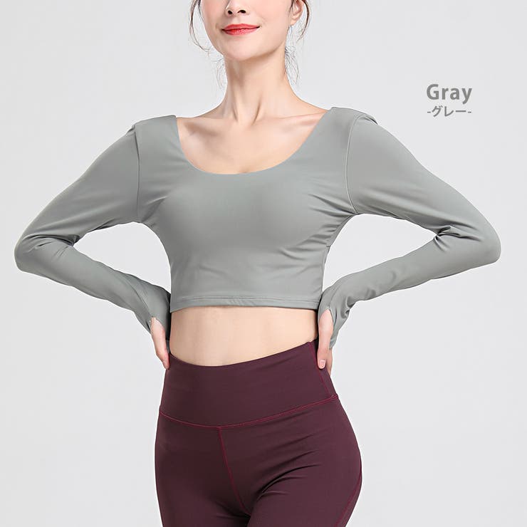 ヨガウェア ヨガトップス レディース | teddyshop | 詳細画像4 