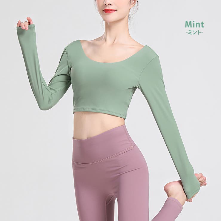 ヨガウェア ヨガトップス レディース | teddyshop | 詳細画像6 