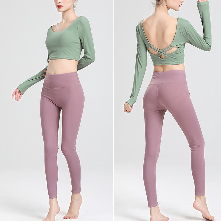 ヨガウェア ヨガトップス レディース | teddyshop | 詳細画像12 