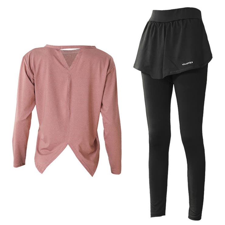 werthy ヨガウェアセット　YOGA TOP & JOGGER PANTS werthy ヨガウェアセットYOGA TOP & JOGGER PANTS