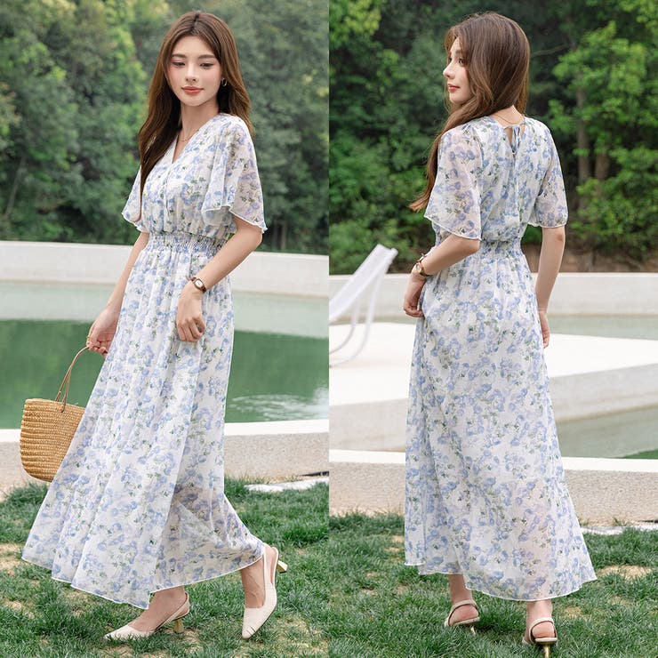 リゾートワンピース サマードレス マキシ丈 | teddyshop | 詳細画像74 